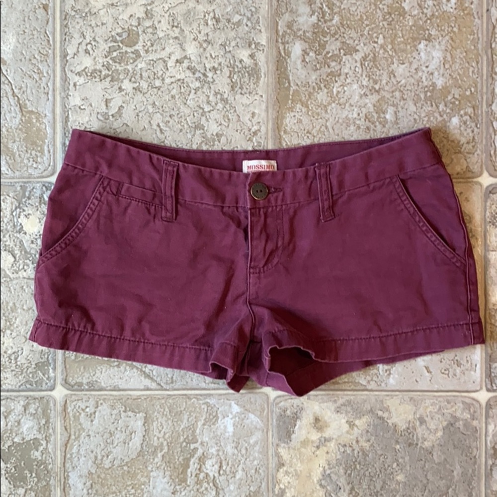 Mossimo Burgundy Shorts
